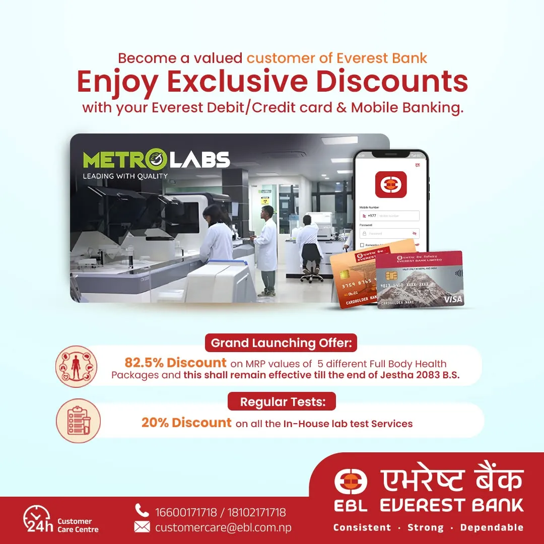 Everest Bank Customers Receive Exclusive Discounts at MetroLabs