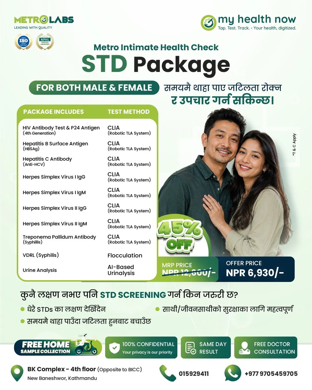 STD Screening in Nepal: Why Testing Matters Without Symptoms