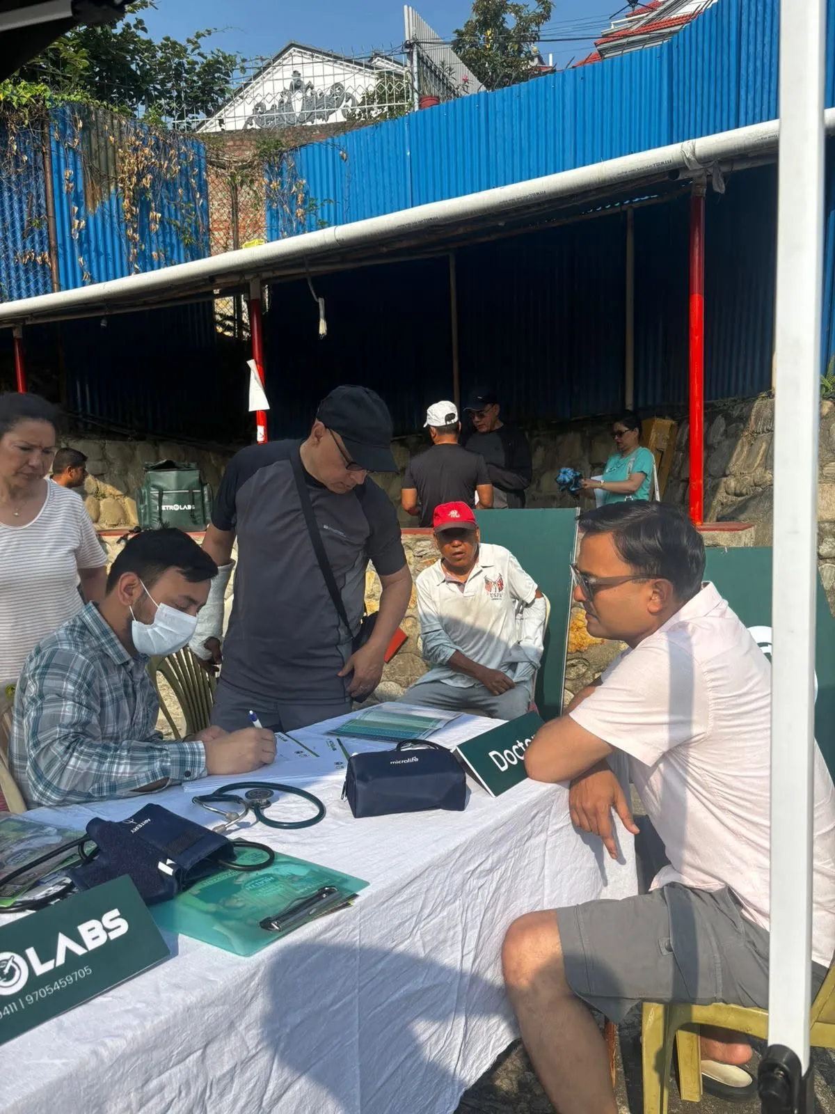 Metrolabs Community Health Camp at Comfort Housing Sitapaila | Early Testing Saves Lives
