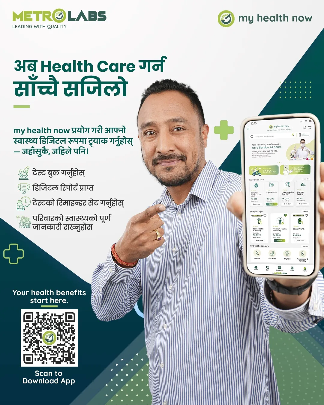 Introducing “my health now”: A Smarter Way to Manage Your Diagnostics